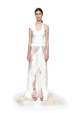 ASYMMETRIC SLEEVE TANK TOP