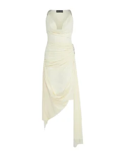 CRYSTAL CLAW DETAILING AND MESH GOWN
