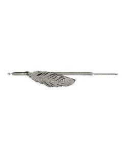 CRYSTAL FEATHER CHOKER