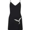 CRYSTAL HUMMINGBIRD MINI CAMI DRESS