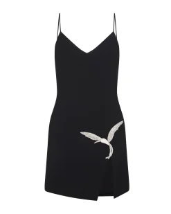 CRYSTAL HUMMINGBIRD MINI CAMI DRESS