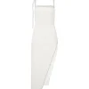 CRYSTAL TRIM OPEN LEG MIDI DRESS