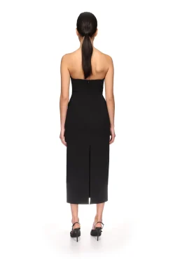 CRYSTAL WINGS MIDI DRESS