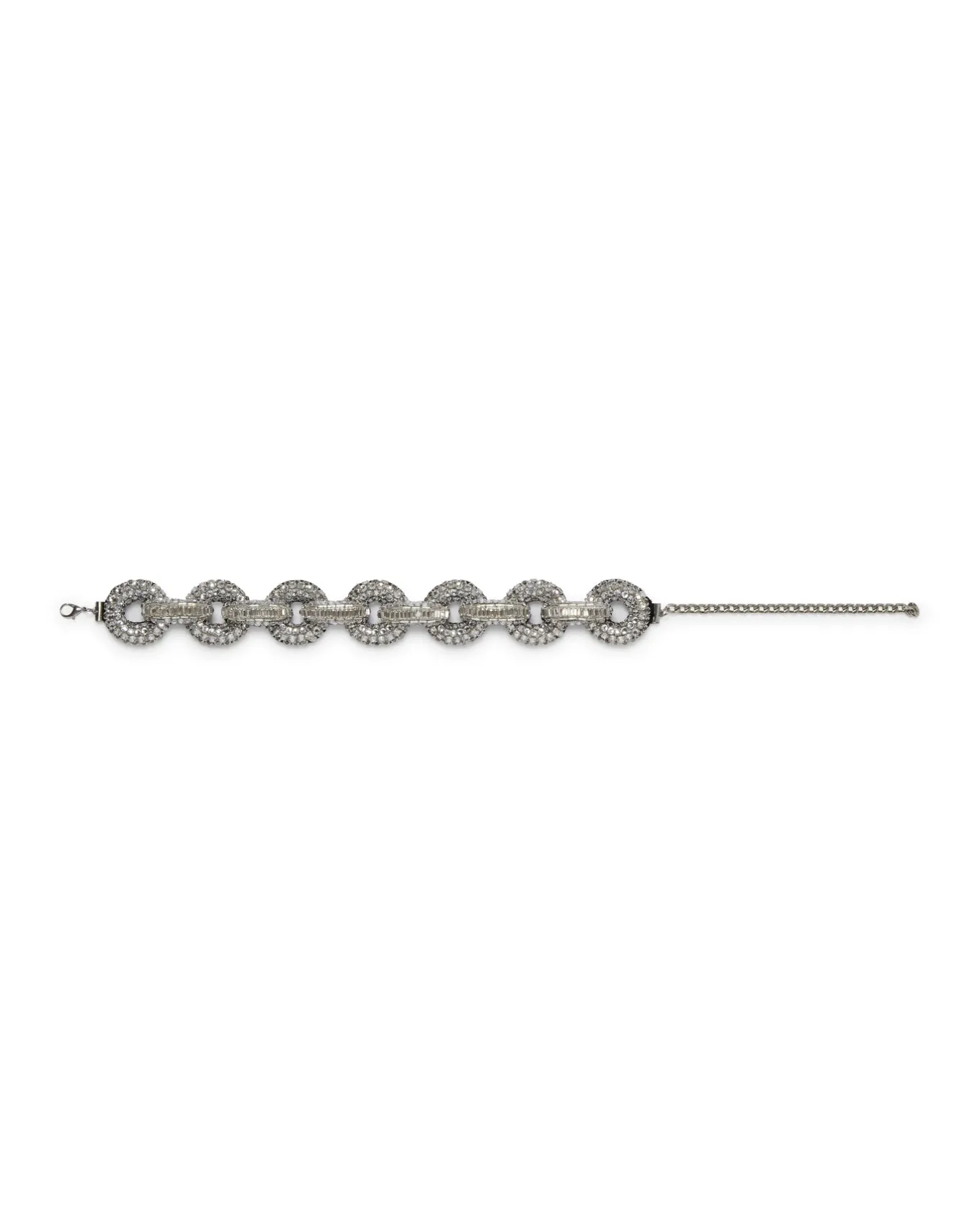 3D CHAIN EMBROIDERY CRYSTAL CHOKER