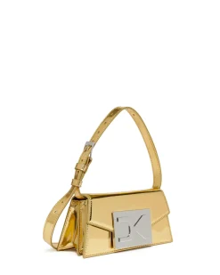 DK MINI CITY BAG IN GOLD