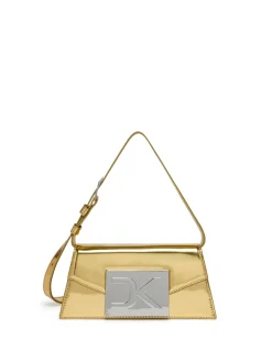DK MINI CITY BAG IN GOLD