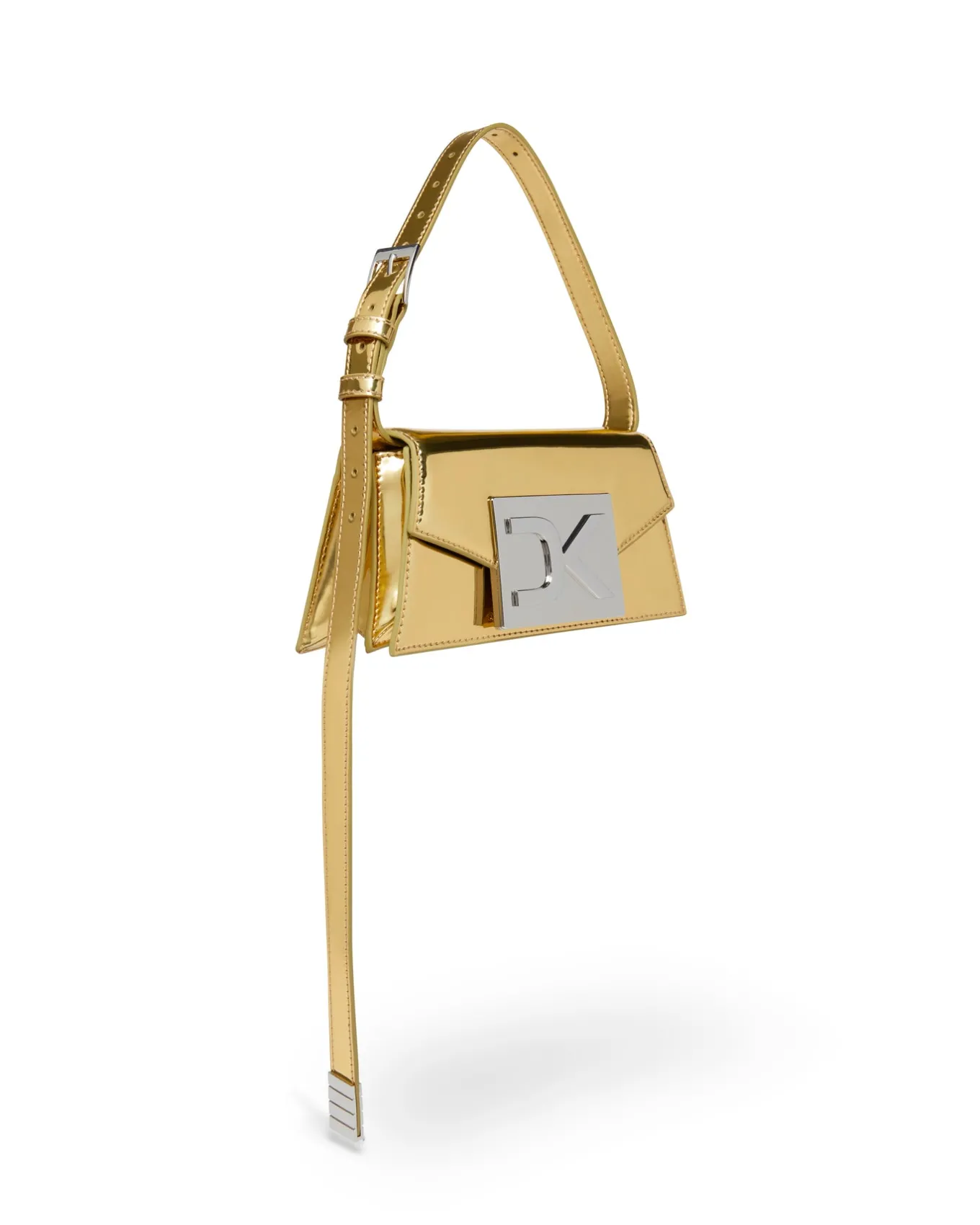 DK MINI CITY BAG IN GOLD
