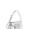 DK MINI CITY BAG IN SILVER