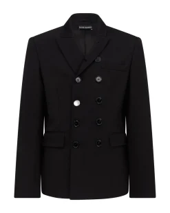 DOUBLE BREASTED TAILORED CHORE JACKET