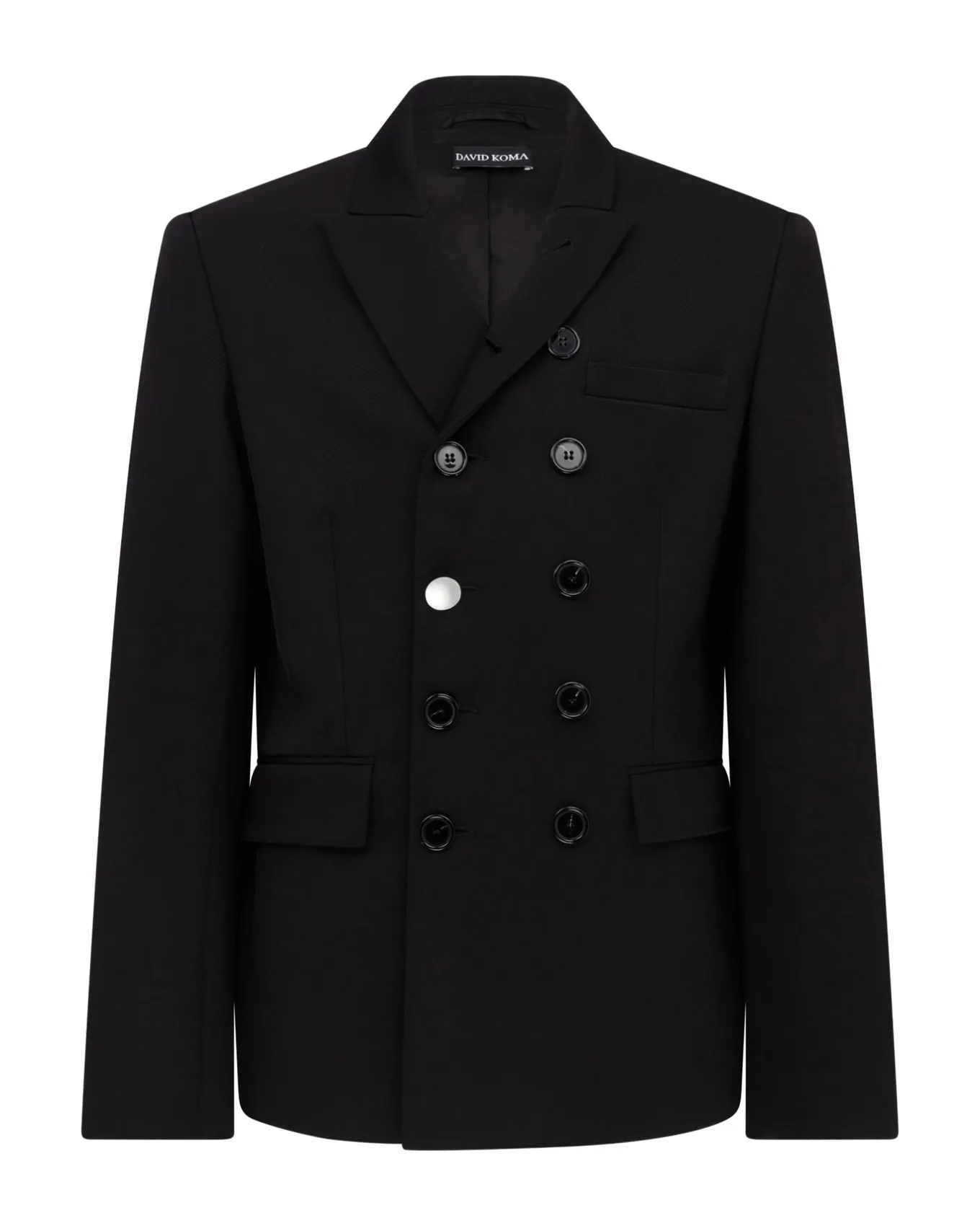 DOUBLE BREASTED TAILORED CHORE JACKET