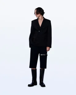 DOUBLE BREASTED TAILORED CHORE JACKET
