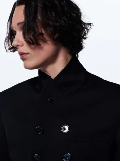 DOUBLE BREASTED TAILORED CHORE JACKET