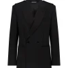 DOUBLE BREASTED TUXEDO JACKET
