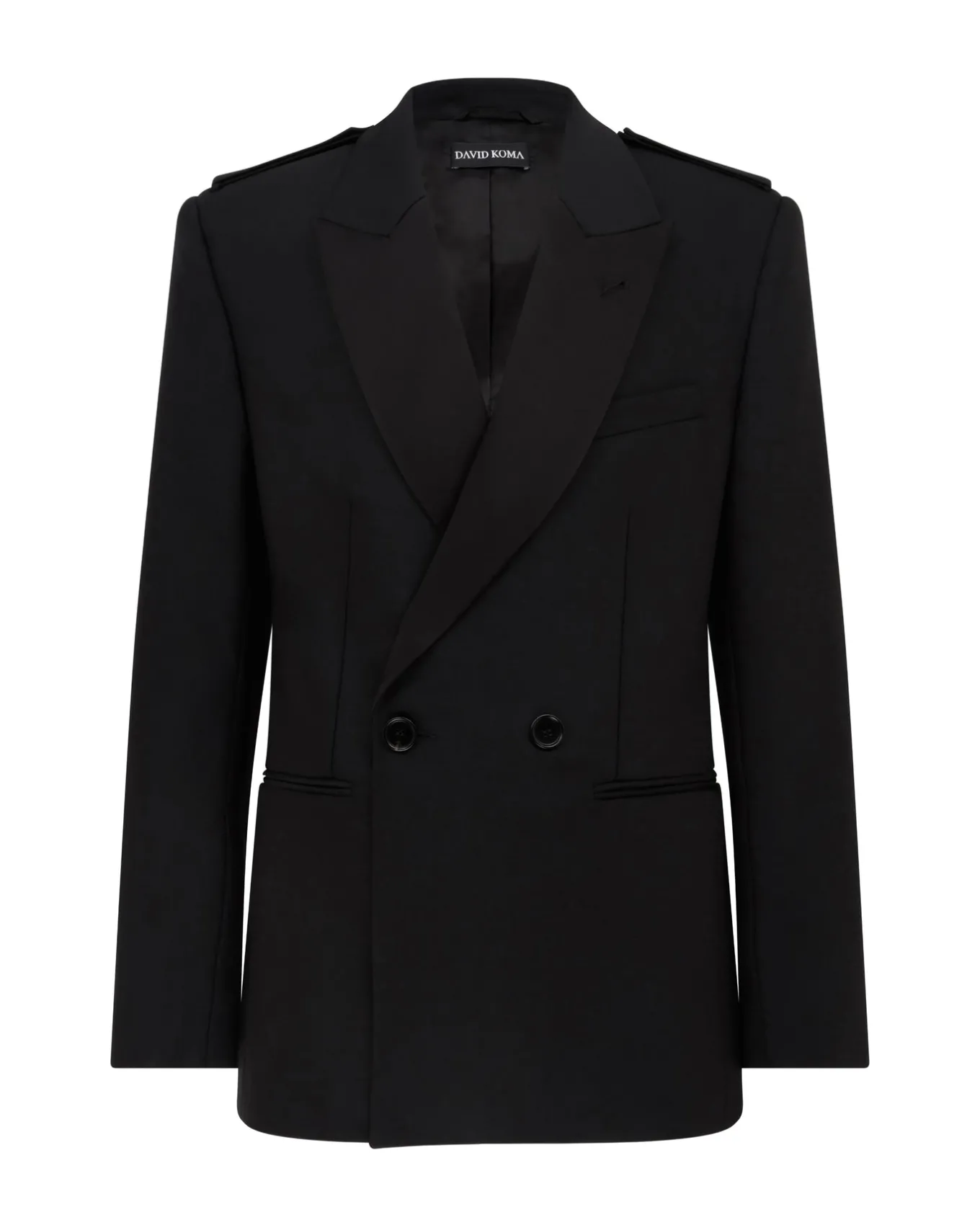 DOUBLE BREASTED TUXEDO JACKET