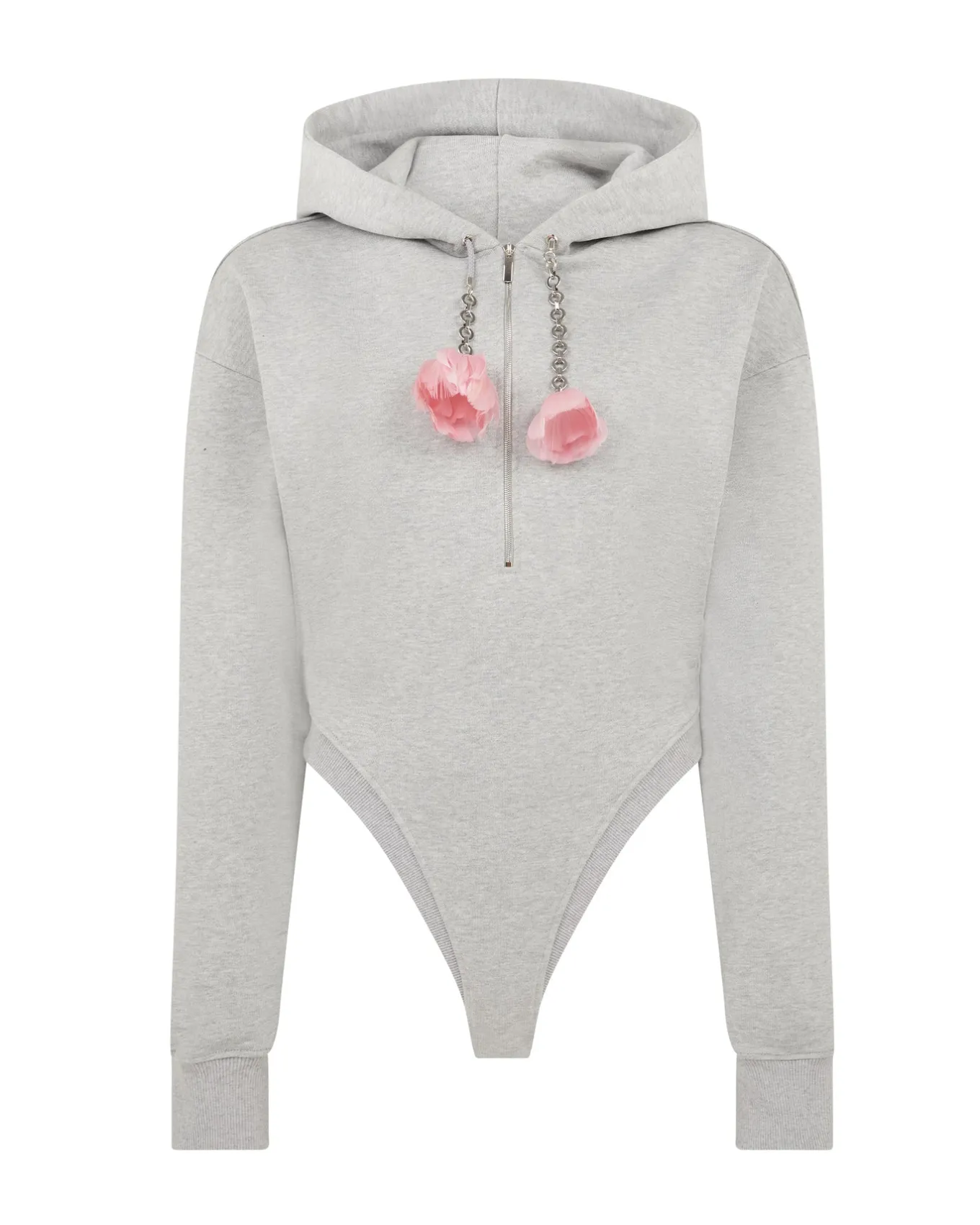 FLOWER CHAIN BODYSUIT WITH HOODIE