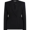 HOURGLASS WAIST TAILORED JACKET