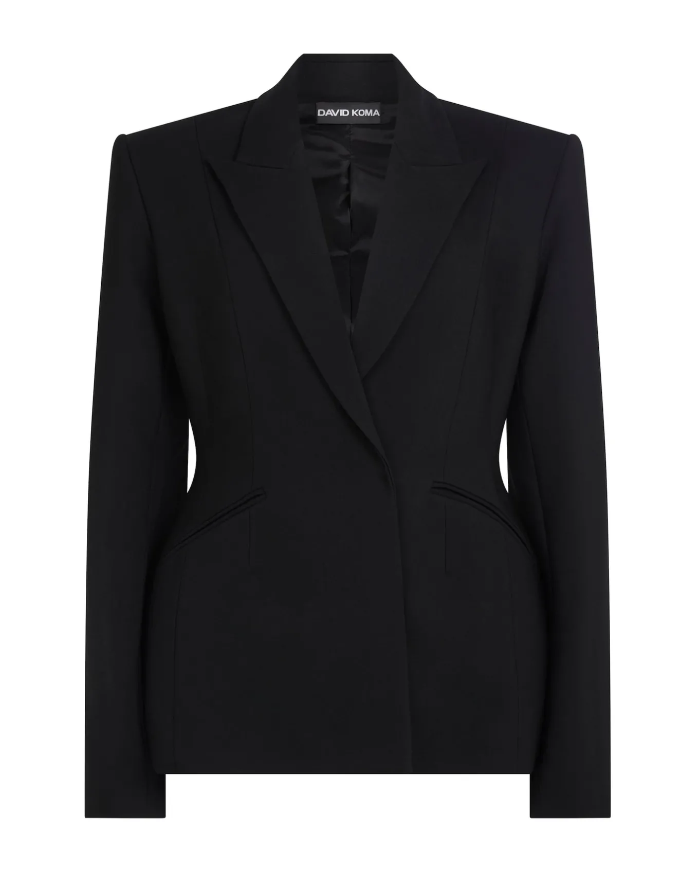 HOURGLASS WAIST TAILORED JACKET
