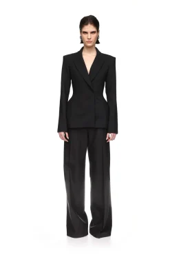 HOURGLASS WAIST TAILORED JACKET