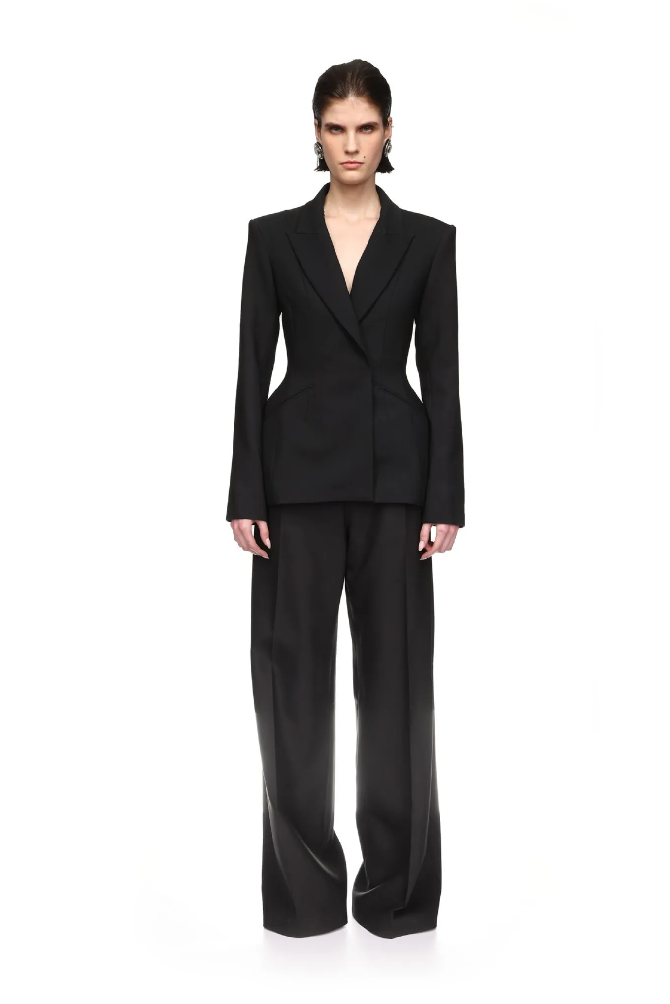 HOURGLASS WAIST TAILORED JACKET