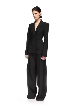 HOURGLASS WAIST TAILORED JACKET