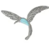 HUMMINGBIRD EMBROIDERY MEDIUM BROOCH