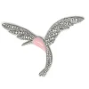 HUMMINGBIRD EMBROIDERY SMALL BROOCH
