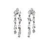 IRREGULAR CRYSTAL CHANDELIER EARRINGS