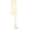JERSEY MINI DRESS WITH CRYSTAL HUMMINGBIRD