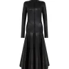 LEATHER COAT DRESS