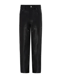 LEATHER TROUSERS