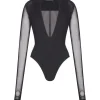 LONG SLEEVE BODYSUIT WITH HOODIE