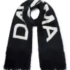 OVERSIZED DAVID KOMA LOGO SCARF