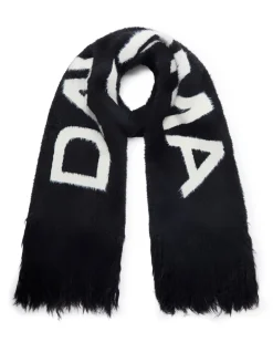 OVERSIZED DAVID KOMA LOGO SCARF