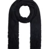 OVERSIZED SCARF IN BLACK
