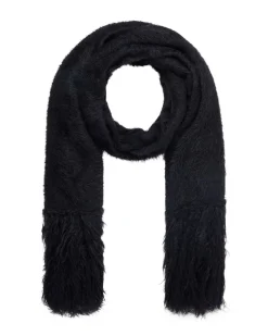 OVERSIZED SCARF IN BLACK