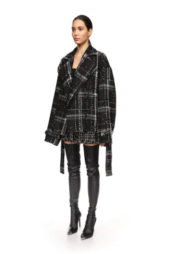 OVERSIZED TWEED JACKET