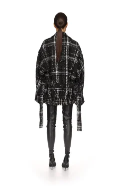OVERSIZED TWEED JACKET