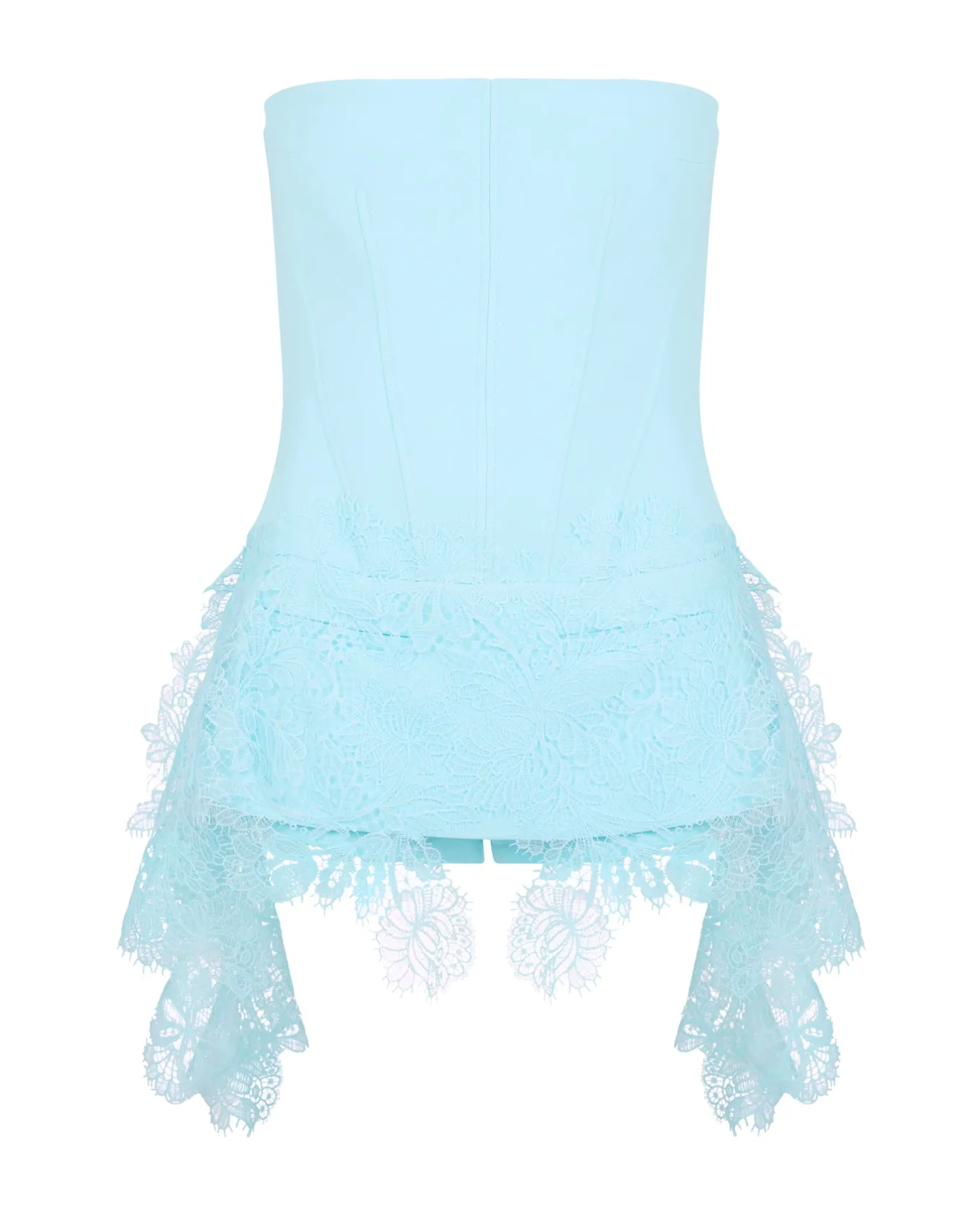 PLAYSUIT WITH LACE SKIRT