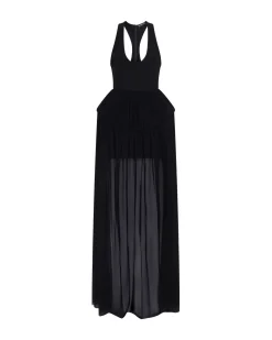 RACER TOP AND TULLE CRINOLINE GOWN