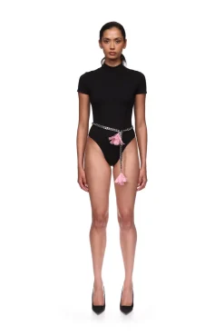 SHORT SLEEVE JERSEY BODYSUIT