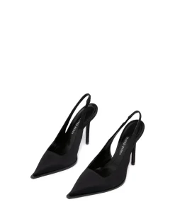 SLINGBACK PUMPS IN BLACK