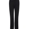 TAILORED WOOL TROUSERS IN BLACK