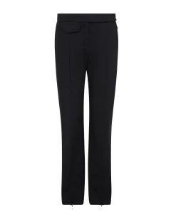 TAILORED WOOL TROUSERS IN BLACK