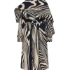 ZEBRA PRINT TRENCH COAT