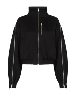 ZIP DETAIL TRACK JACKET