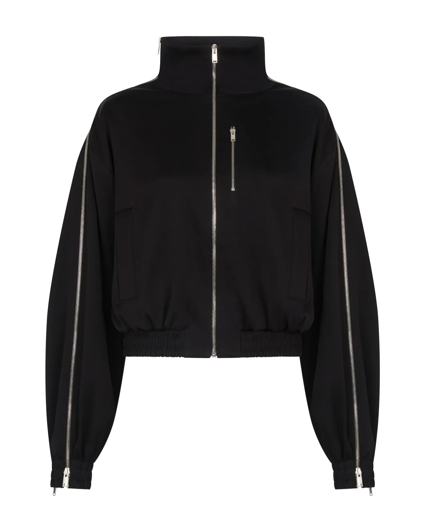 ZIP DETAIL TRACK JACKET